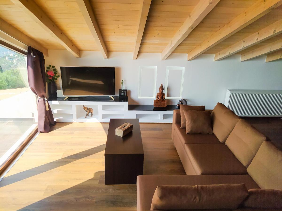 Ferienwohnung Blue Sky Loft By Corfuescapes Spartylas Exterior foto