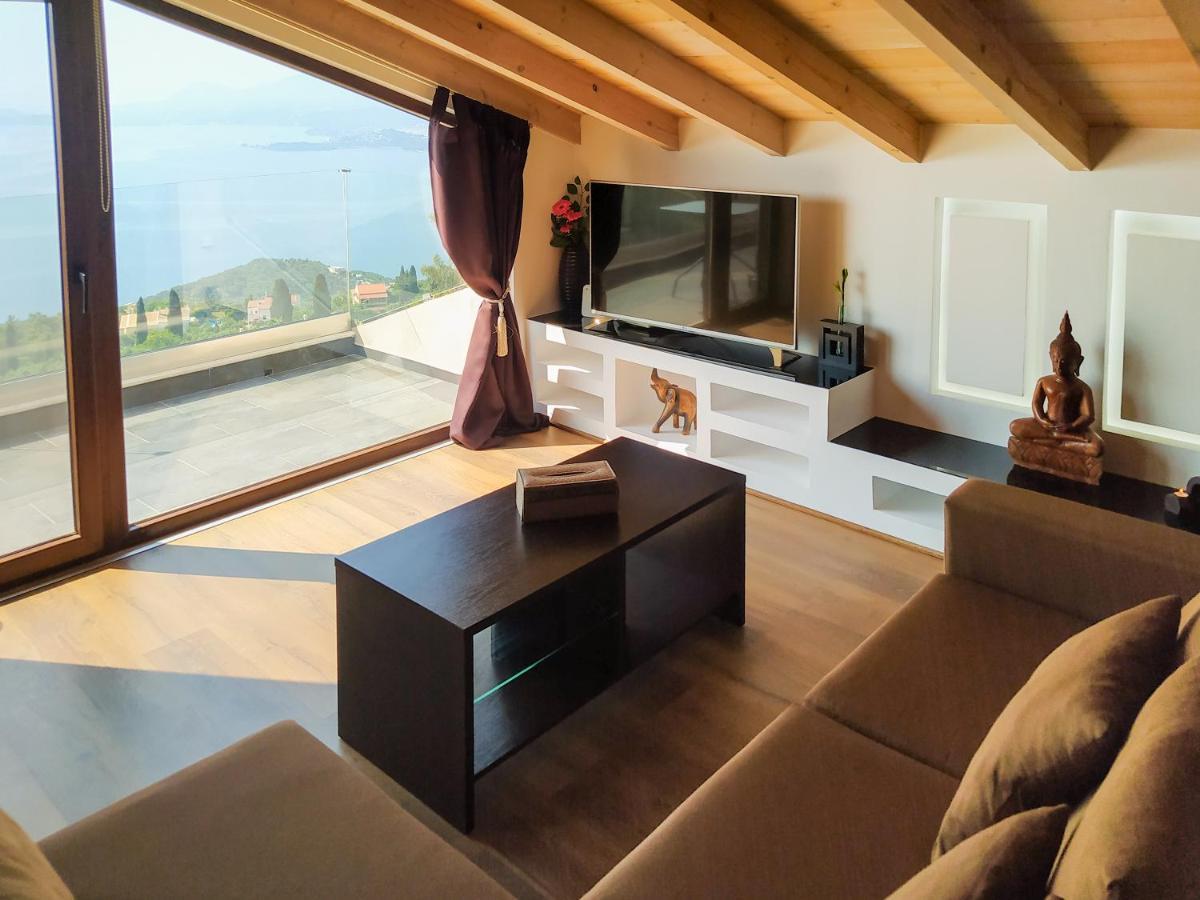 Ferienwohnung Blue Sky Loft By Corfuescapes Spartylas Exterior foto